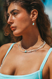 Opal and Aquamarine Felicity Necklace