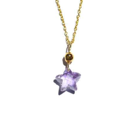 Amethyst Star Necklace