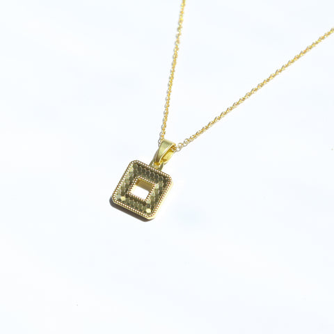 Gold Water Necklace