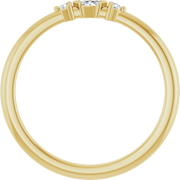 Lueur Marquise 14K Gold Diamond Ring