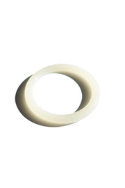 1994 — Off White Thin Jade Bangle