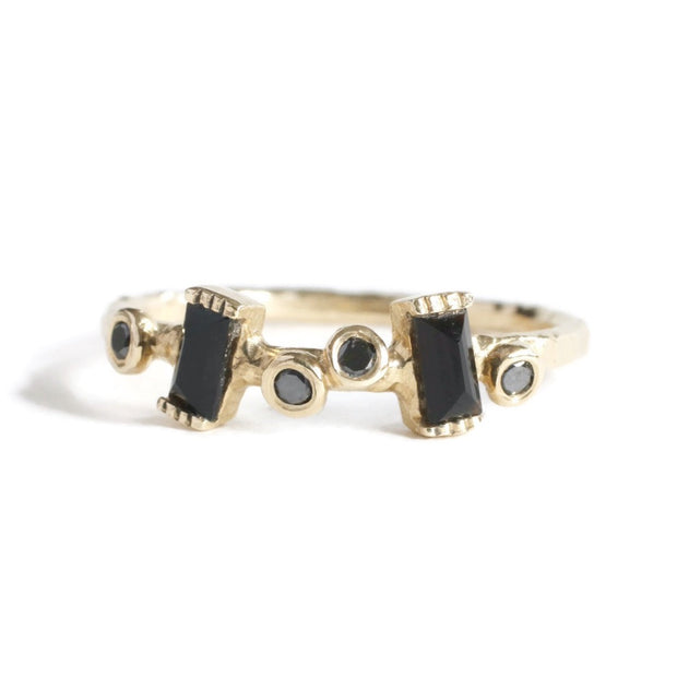 Garden Ring -Black -R082YGBK, R082RGBK