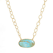 Simple Necklace - Turquoise