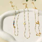 The "Daquiri" Chain - Pearl and Gemstone