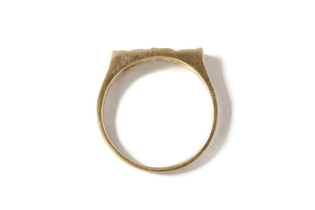 Sanctuary Signet Pinky Ring -R920YG, R920RG, R920WG