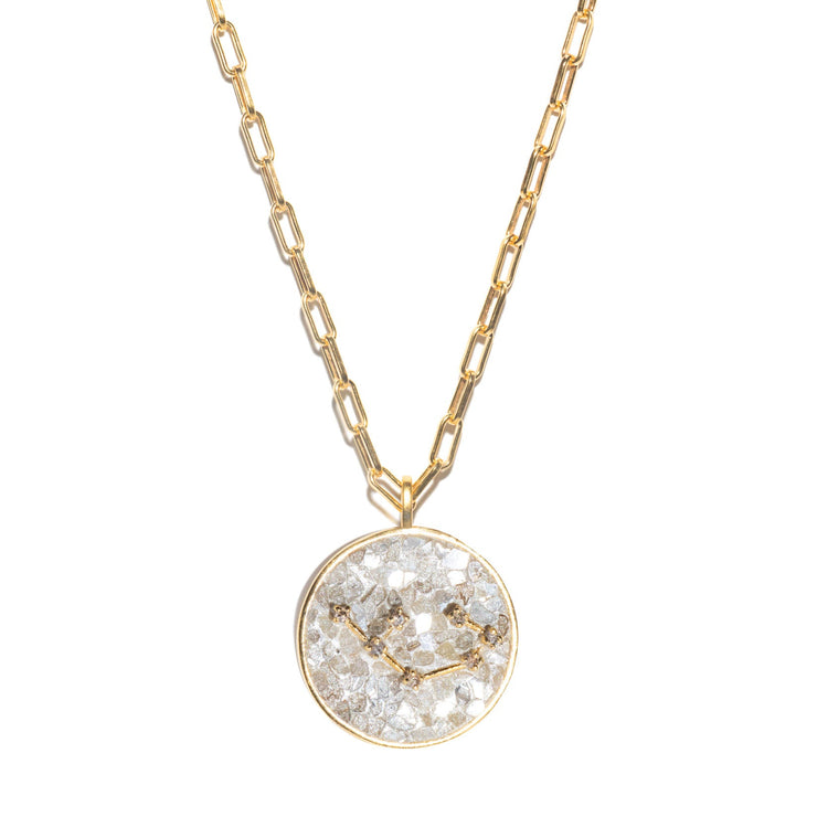 Sagittarius Gold Vermeil Pendant Necklace