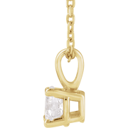 Éclat Doré Lab-Grown/Natural Diamond Pendant Necklace