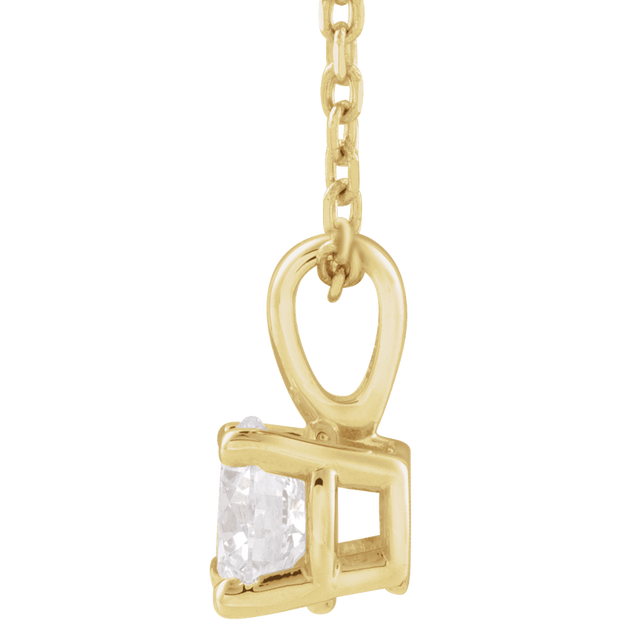 Éclat Doré Lab-Grown/Natural Diamond Pendant Necklace