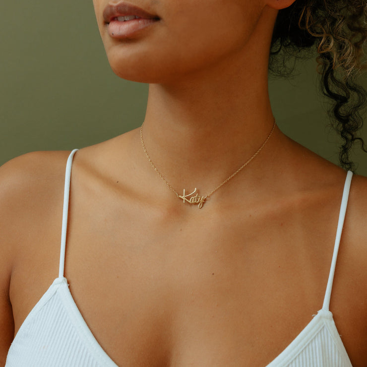 Choker Name Necklace