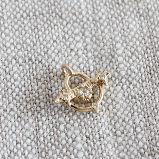 Wandering Stars Necklace -N151YG, N151RG,
