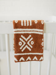 Rust Alpine Plush Blanket