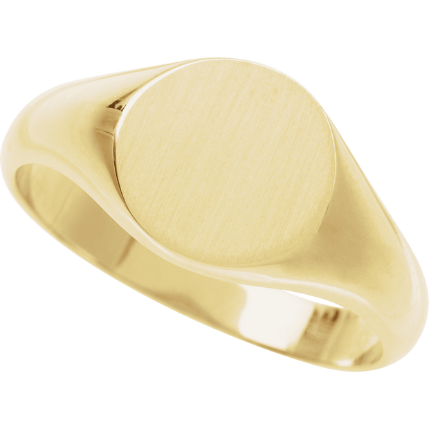 L’Empreinte 14K Gold Signet Ring