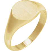 L’Empreinte 14K Gold Signet Ring