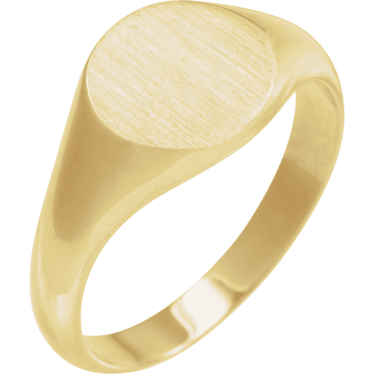 L’Empreinte 14K Gold Signet Ring