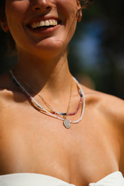 Moonstone Moon Cycle Necklace