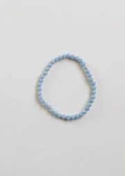 Polished Blue Lace Agate || Adult Bracelet