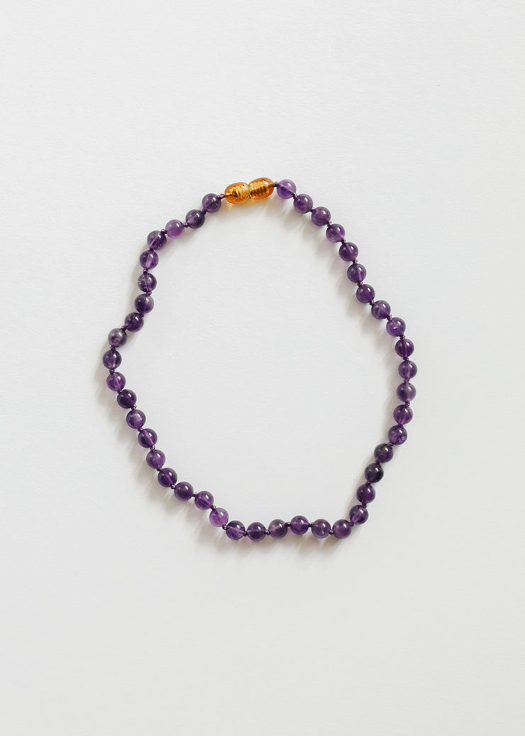 Pure Gemstone + Amethyst || Necklace