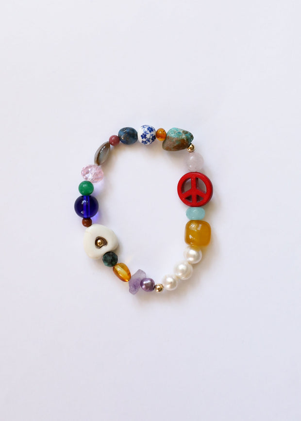 California Pearls || Colorful • Vintage • Boho || Bracelet