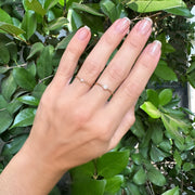 Petite pearl ring