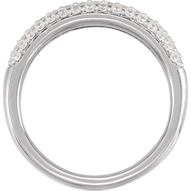 Éternelle 14k Gold Pavé Ring