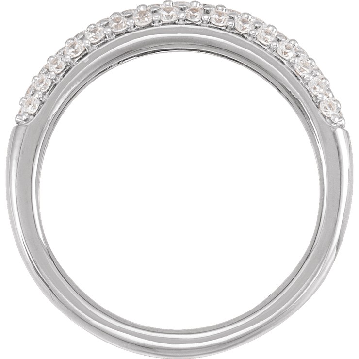 Éternelle 14k Gold Pavé Ring