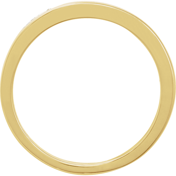 L’Allure Élégante Diamond Pavé Band Ring