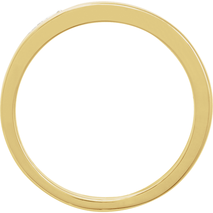 L’Allure Élégante Diamond Pavé Band Ring