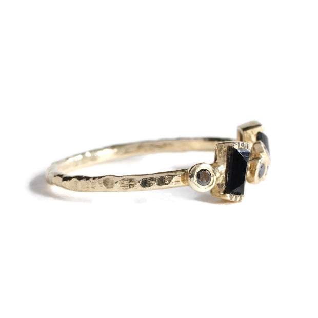 Garden Ring -Black -R082YGBK, R082RGBK