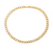 Oval Bezel Tennis Choker