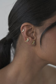 Neoma Gold Vermeil Stud Earrings