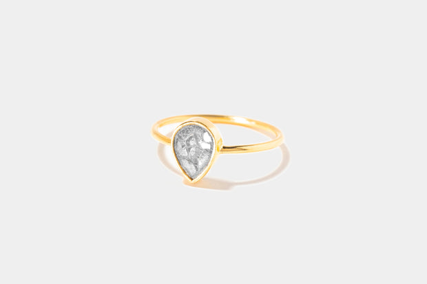 Raw Uncut Gold Vermeil Ring
