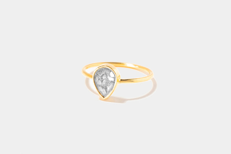 Raw Uncut Gold Vermeil Ring