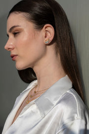 Tiid Gold Vermeil Stud Earrings