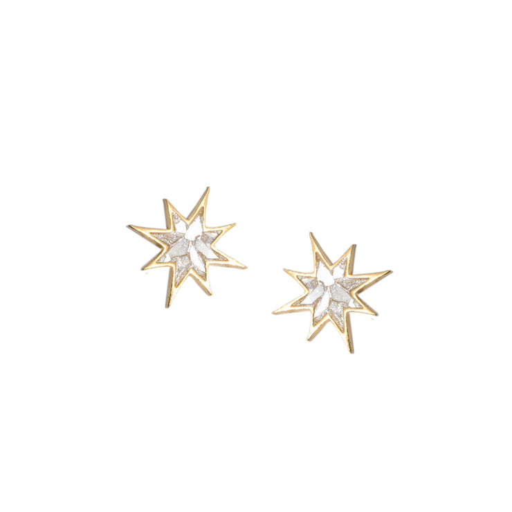 Nash Gold Vermeil Stud Earrings