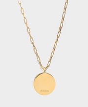 Aries Gold Vermeil Pendant Necklace