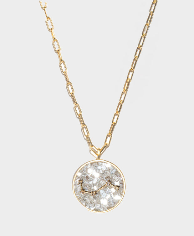 Aries Gold Vermeil Pendant Necklace