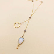 Opal Quartz Ballet Necklace