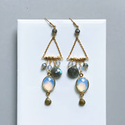 Opal Quartz Chandie Earrings