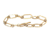 Carved Helena style Toggle Bracelet