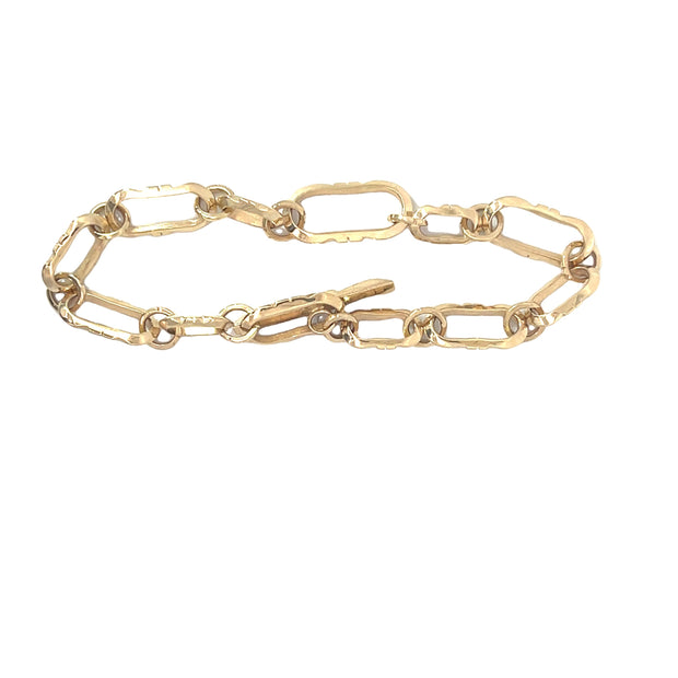 Carved Helena style Toggle Bracelet