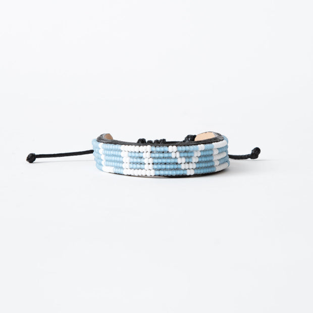 LOVE Bracelet - Blue/White