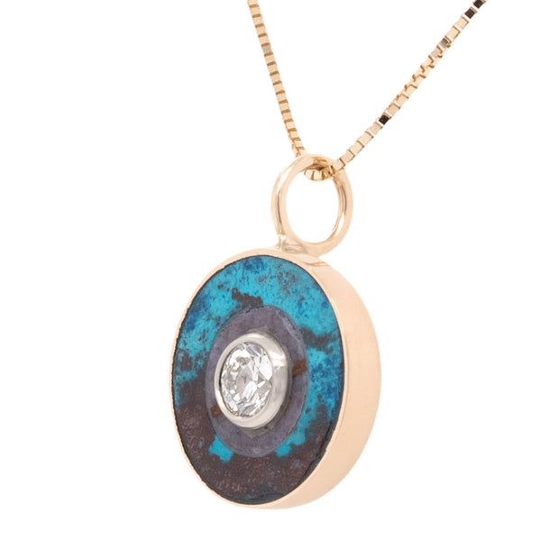 Dione Bullseye Necklace