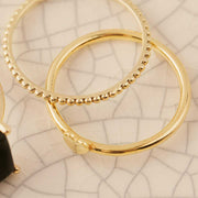 Beaded Band Ring