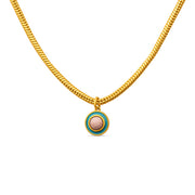 Blue Grotto Pendant Necklace