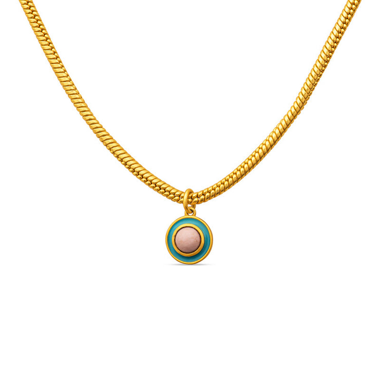 Blue Grotto Pendant Necklace