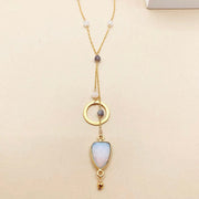 Opal Quartz Ballet Necklace