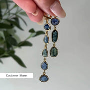 Drapp Sapphire Earrings