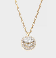 Capricorn Gold Vermeil Pendant Necklace