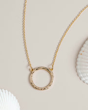 Circle Lock Necklace