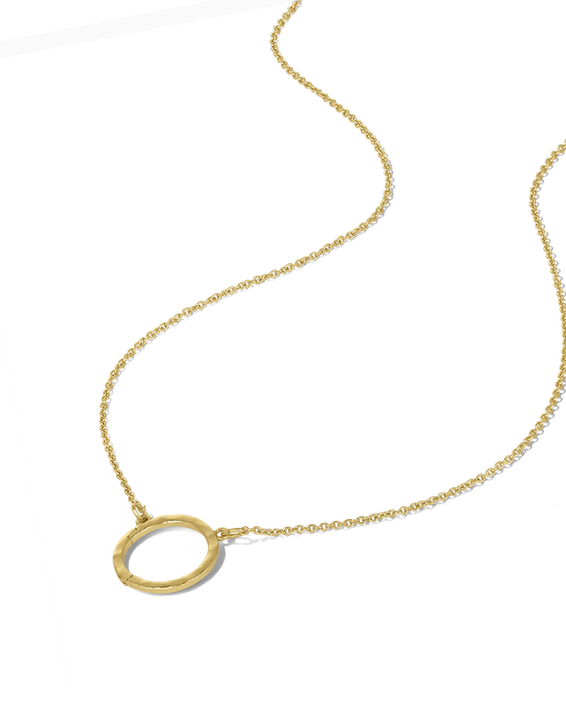 Circle Lock Necklace